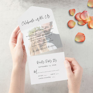 Elegante Celebre Conosco Foto Recepção de Casament