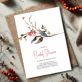 Elegante Chá de panela de Convites Botânicos