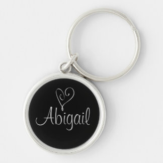 Elegante Chaveiro Preto Personalizado