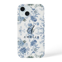 Elegante Chinoiserie Azul Toile