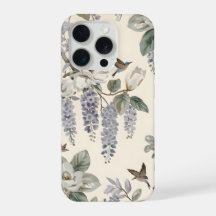 Elegante Chinoiserie Floral e Pássaros