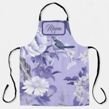 Elegante Chinoiserie Floral Lilac