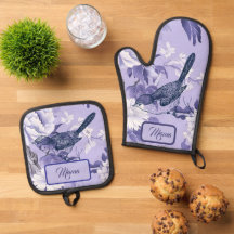 Elegante Chinoiserie Floral Lilac