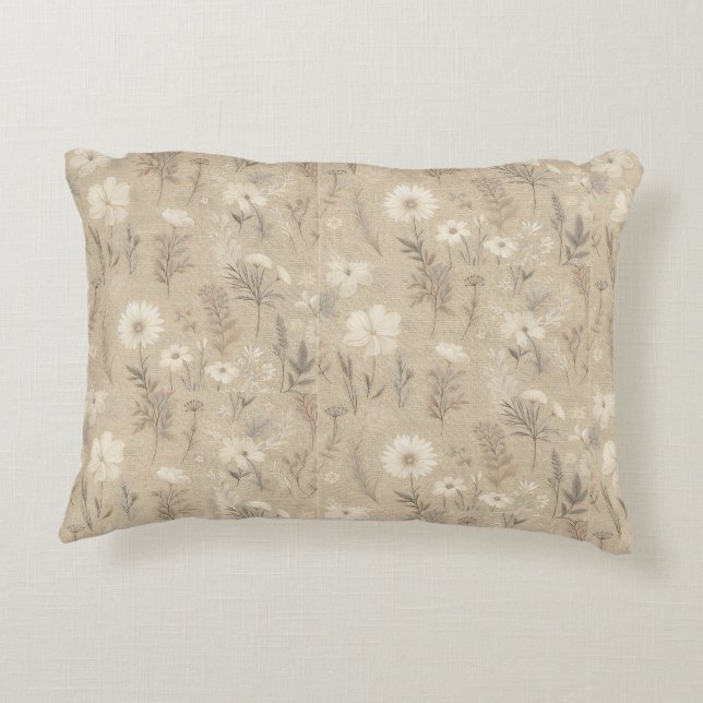 Elegante Conjunto de Colcha e Almofadas Floral Neu (Verso)