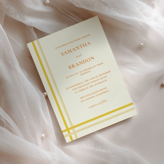 Elegante Convite de Casamento em Script Formal Mod (Criador carregado)