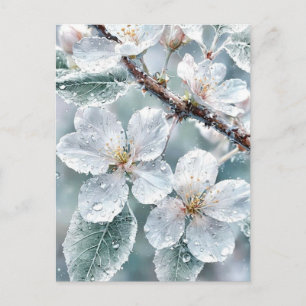 Elegante Convite de Casamento Sakura Sobre a Água