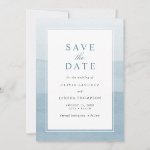 Elegante Convite de Save The Date com Efeito Ombre