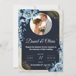 🌸 Elegante 🌸 Convite Floral