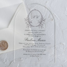 Elegante Crest Formal Quinceañera