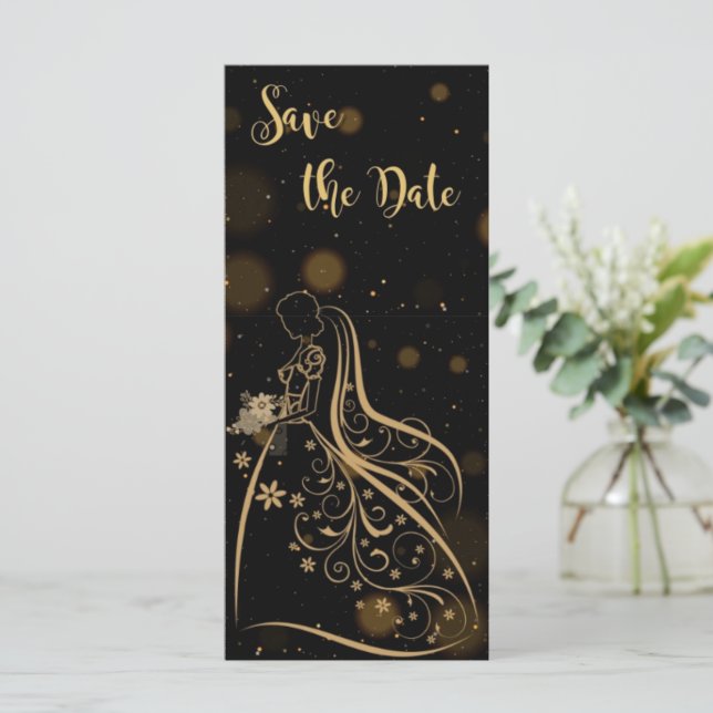 elegante de casamento (Em pé/Frente)