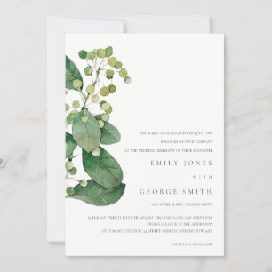 ELEGANTE DEIXA CONVITE DE CASAMENTO DE GREENERAÇ