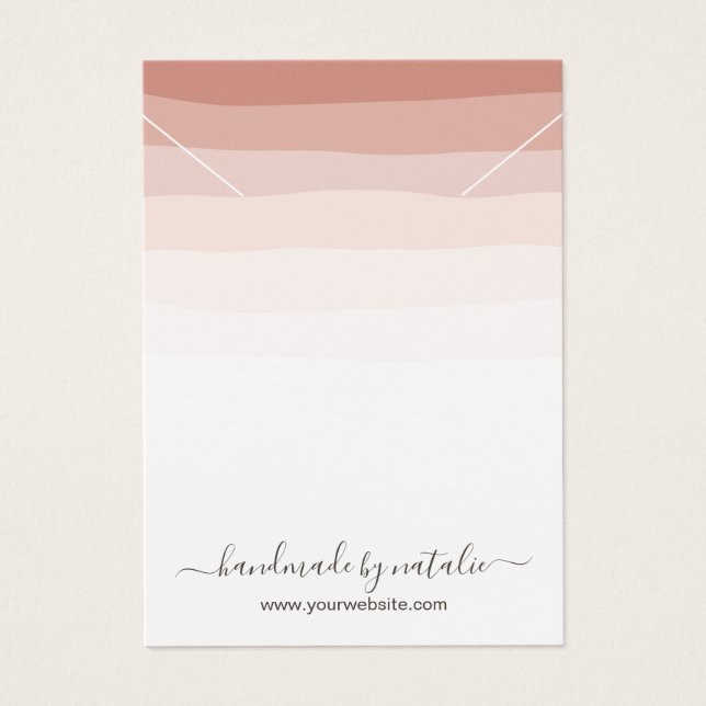 Elegante do colar de colar do coral (Frente)