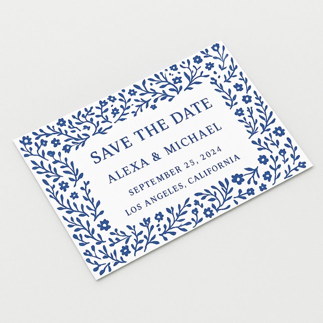 Elegante Dourado Casamento Guarde o Cartão de Data (Celebrate in style with birthday save the dates #BirthdayInvite #SaveTheDate #PartyPlanning)