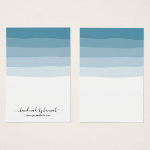 Elegante Dusty Blue Shades Orelhando Holder
