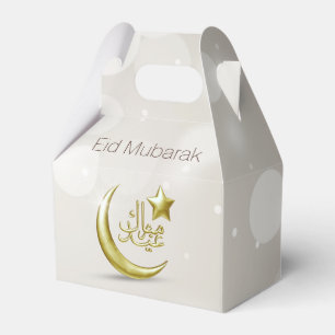 Elegante Eid Mubarak, Dourada caixa de adversário