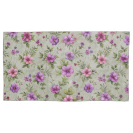 Elegante Estojo de Travesseiro Floral – Macio e El
