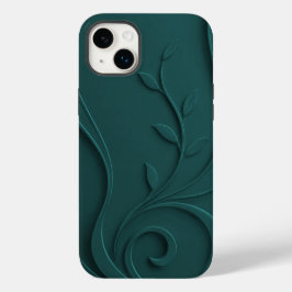 Elegante Estojo Floral Abstrato Premium Case-Mate