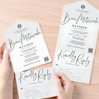 Elegante Estrela de Davi Opção de Refeição QR Bar 