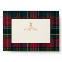Elegante Família Xadrez Natal elegante