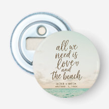 Elegante Favor de Casamento na Praia & Amor e a Pr
