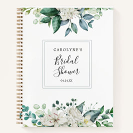Elegante Floral Aquarela Branco 