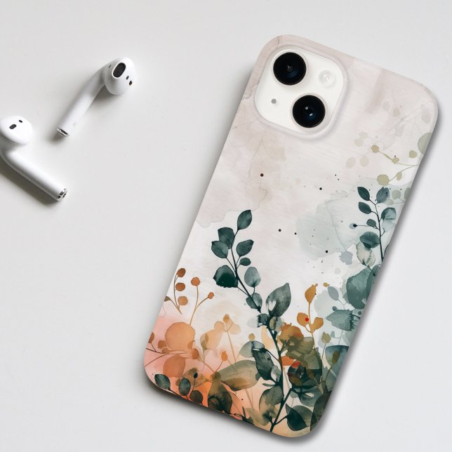 Elegante Floral Botânico em Aquarela  (Criador carregado)