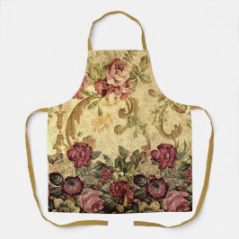 Elegante Floral Rosa Estilo Vitoriano Vintage