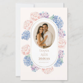 Elegante Floral Vintage Watercolor Peonies