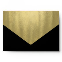 Elegante Folha de Ouro Preto