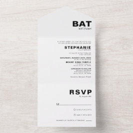 Elegante Formal Minimalista, Bat Mitzvah