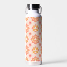 Elegante Garrafa de Água com Padrão Geométrico Lar
