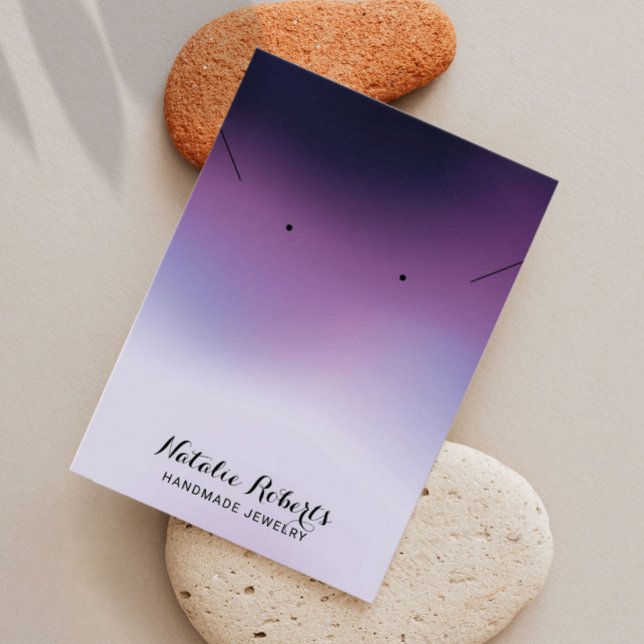 Elegante Gradiente Roxo, Tela de Ourivesaria (Criador carregado)