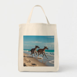 Elegante Greyhound Grocery Bolsa