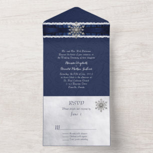 Elegante Jeweled Snowflake