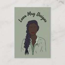 Elegante Jewelry Boss Women 1 Pin Cartão de visita