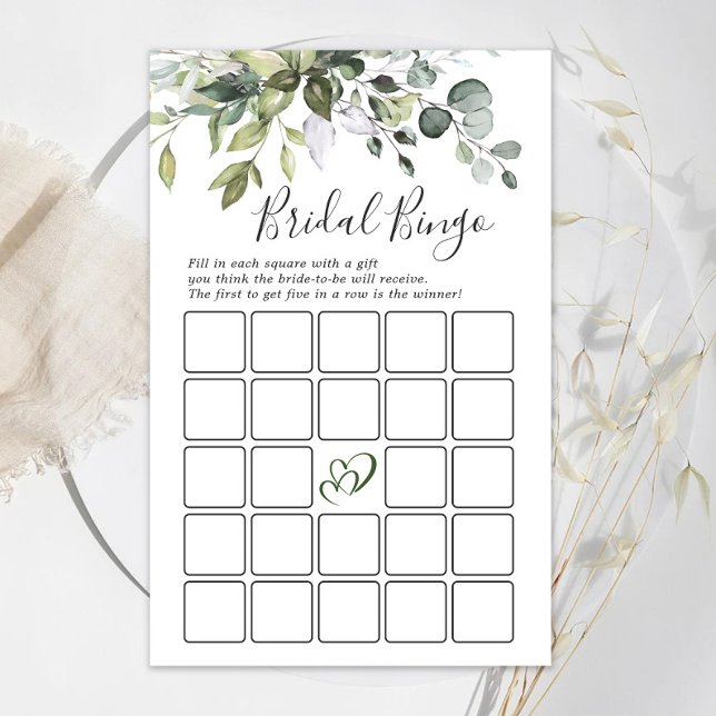 Elegante Jogo de Chá de panela Eucalyptus Greenery (Criador carregado)