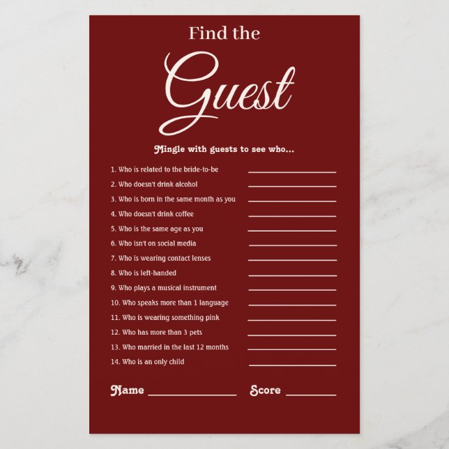 Elegante Jogo de Chá de panela Moderno da Borgonha (Verso)