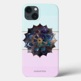 Elegante Listrado Moderno, Mandala Ombre