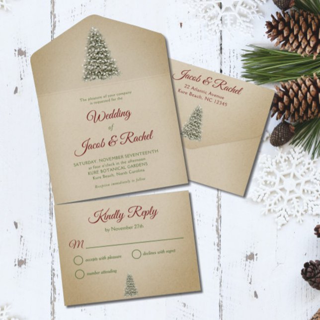 Elegante Lit Árvore de Natal em Casamento de Papel (Criador carregado)