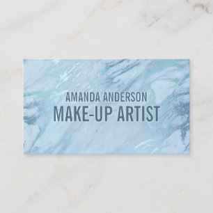 Elegante Marble Azul Emerald   CARTÃO DE VISITA