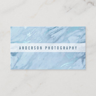 Elegante Marble Azul Emerald CARTÃO DE VISITA