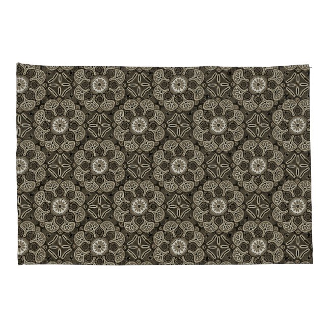 Elegante Medallion Pillowcase (Parte Traseira - Direita)