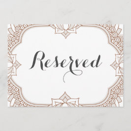 Elegante Mehndi - Sinal Reservado