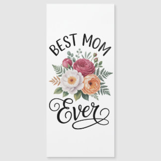 Elegante Melhor Mãe do Mundo Buquê Floral Aquarela