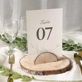 Elegante Mesa de Casamento Botânico Minimalista Ru