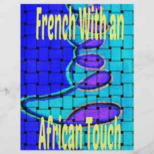 Elegante mistura de estética francesa e africana