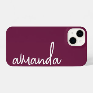 ELEGANTE MODERNO ESTILOSO NOME PERSONALIZADO VINHO