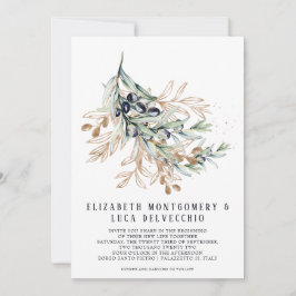 Elegante Olivais | Convite Botânico Boho
