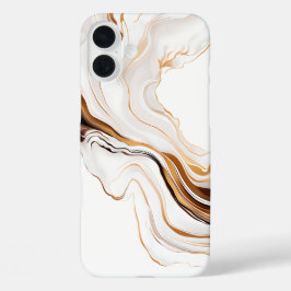Elegante Padrões Marble Capa de telefone giratória