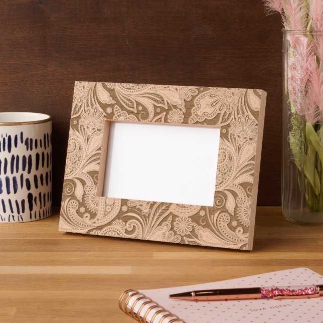 Elegante Paisley Floral Patterno (Left)